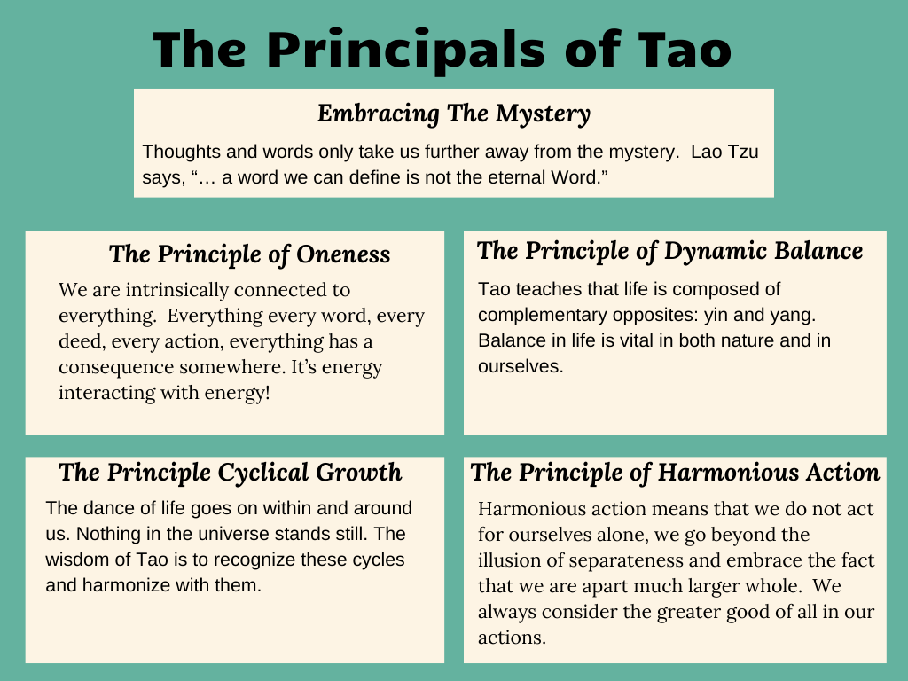 The Principles of Tao