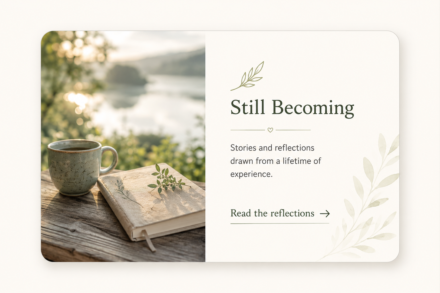 Still Becoming